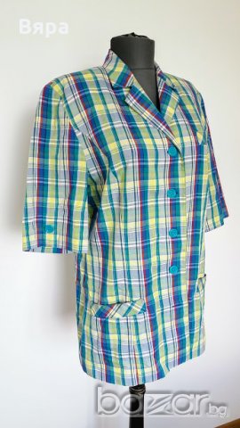 Дамско лятно сако - каре, "Markwald"! , снимка 8 - Сака - 21364223