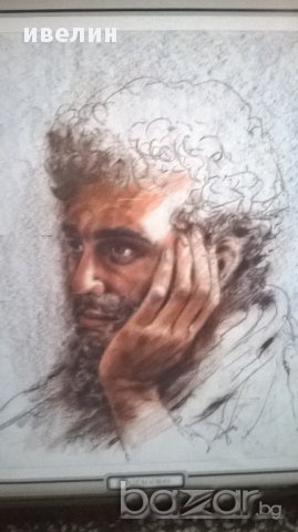 картина-портрет на питагор, снимка 2 - Картини - 15411117