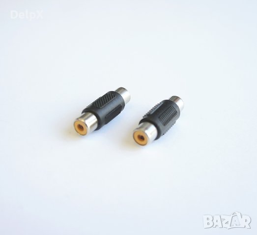 Букса снадка RCA(ж)/RCA(ж), снимка 1