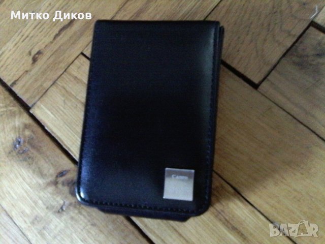 Кожено калъфче за фотоапарат Канон и за нещо друго