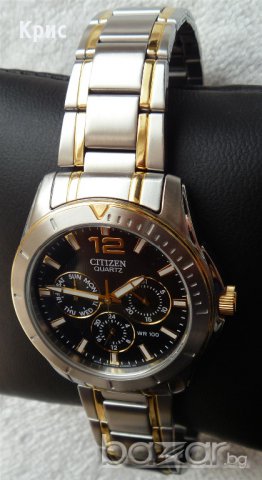 Ръчен часовник Цитизен, златни елементи, Citizen Gold Watch AG8304-51E, снимка 17 - Мъжки - 9074154
