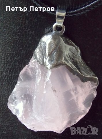 Дpyзи Естествен Розов кварц