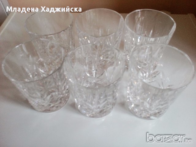 кристални чаши, снимка 2 - Чаши - 13907370