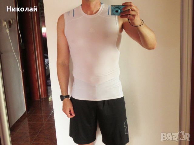 Adidas Adipower compression потник, снимка 5 - Спортни дрехи, екипи - 25704329