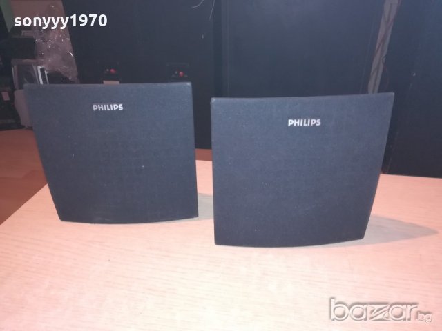 philips-2бр тонколони-внос швеицария-19х19х8см, снимка 4 - Тонколони - 21084226