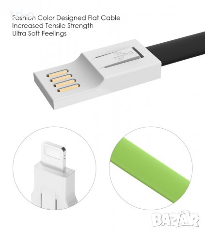 Мултифункционален USB кабел за iPhone, снимка 7 - Аксесоари за Apple - 25544169