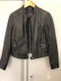 Дамско яке естествена кожа MAX&Co., черно, размер S, оригинално
