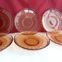 стъклени чинии цветно стъкло , снимка 7 - Антикварни и старинни предмети - 19581433