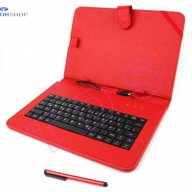Калъф с клавиатура за таблет  Кирилица  от 7" - 10" , снимка 2 - Таблети - 14533459