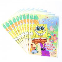 спондж боб Спонджбоб Sponge Bob 10 бр торбички за сладки подарък рожден ден парти, снимка 1 - Други - 23872655