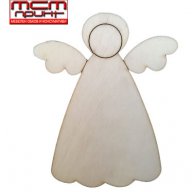 Ангел от дърво А01, снимка 1 - Декорация за дома - 9564025