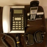 Телефон Алкател с допълнителна слушалка, снимка 2 - Стационарни телефони и факсове - 22819666