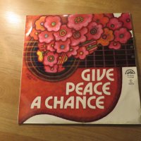 Грамофонна плоча - Give Peace the chance Джон Ленън, John Lennon, Yoko Ono , снимка 1 - Грамофонни плочи - 24035642