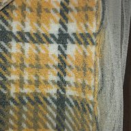 Жълт кариран плат с залепена подплата за къса пола или др., снимка 6 - Поли - 17833203