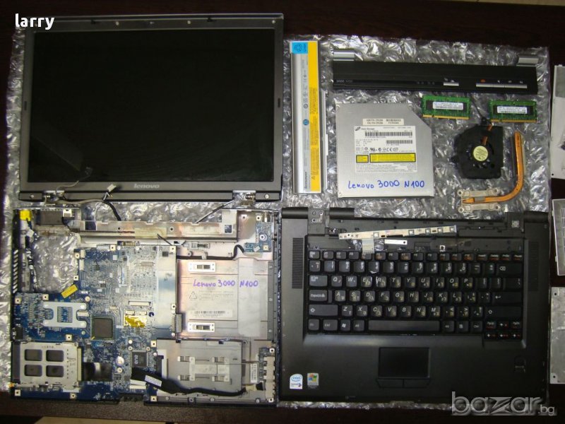 Lenovo 3000 N100 лаптоп на части, снимка 1