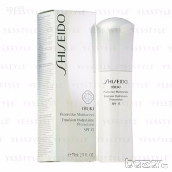 Shiseido Ibuki Protective Moisturizer Emulsion Hydratante Protectrice SPF 15, 75 ml, снимка 1