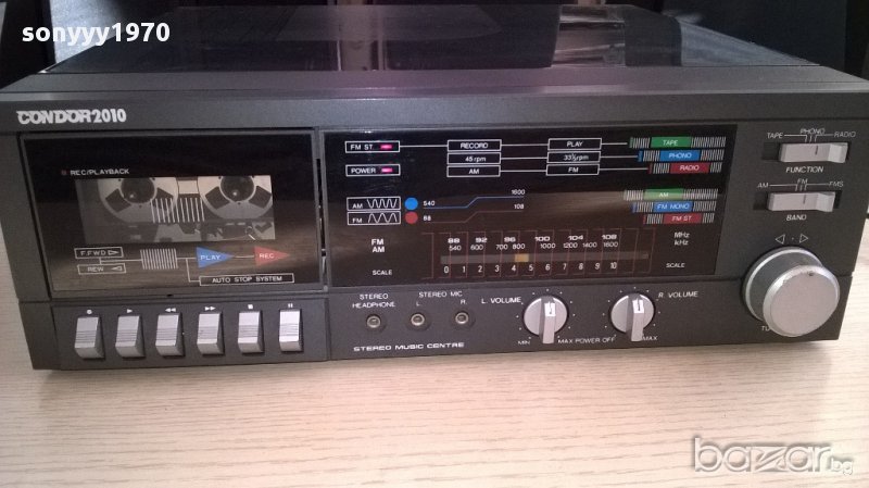 condor 2010-amplifier/deck/tuner/phono-внос швеицария, снимка 1