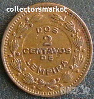 2 центавос 1956, Хондурас, снимка 1