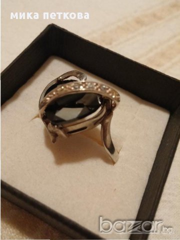 пръстен сребърен, снимка 4 - Пръстени - 11546663