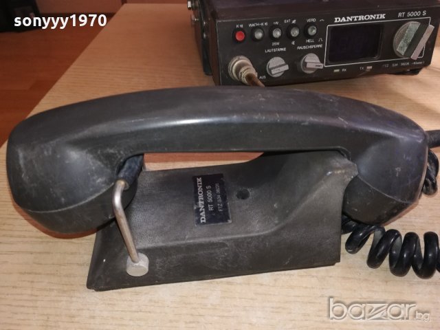 dantronik rt5000s-станция+слушалка-внос швеицария, снимка 7 - Ресийвъри, усилватели, смесителни пултове - 20646652