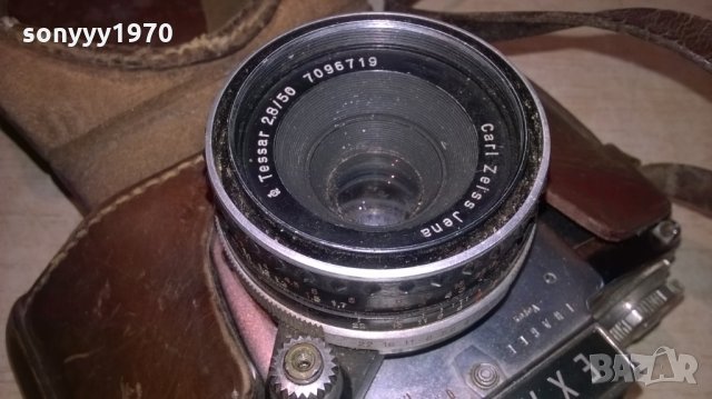 exakta carl zeiss-колекционерски рядък апарат, снимка 11 - Фотоапарати - 25838319