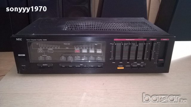 nec-amplifier 2x80w-japan-внос швеицария, снимка 3 - Ресийвъри, усилватели, смесителни пултове - 12685965