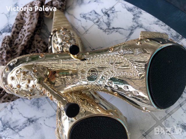 Модерни огледални сандали 1TO3, снимка 8 - Дамски обувки на ток - 26061386