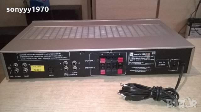 dual cv1160 stereo amplifier-made in germany-внос швеицария, снимка 18 - Ресийвъри, усилватели, смесителни пултове - 22061774
