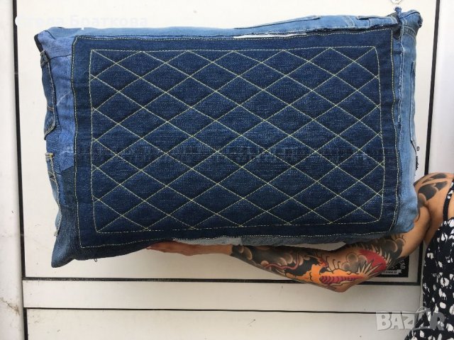 Дънкови изделия / Ръчно изработени, снимка 4 - Възглавници - 22317787