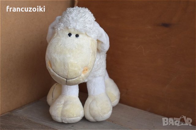 Плюшена мека играчка "Бялата овца" , снимка 4 - Плюшени играчки - 24653393