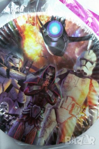 Star Wars Междузвездни Войни 10 бр парти чинии чинийки, снимка 2 - Чинии - 23180138