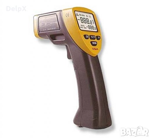 Термометър VA6530 безконтактен/лазерен -20°C до 537°C, снимка 1 - Други инструменти - 23169171