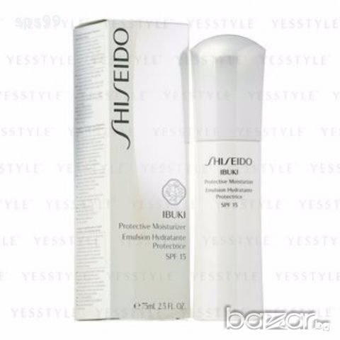 Shiseido Ibuki Protective Moisturizer Emulsion Hydratante Protectrice SPF 15, 75 ml, снимка 1 - Козметика за лице - 18586315