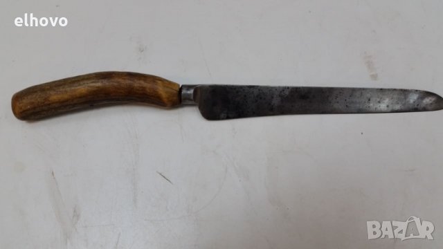 Нож с кокалена дръжка-christopher johnson western works sheffield, снимка 5 - Антикварни и старинни предмети - 26148342