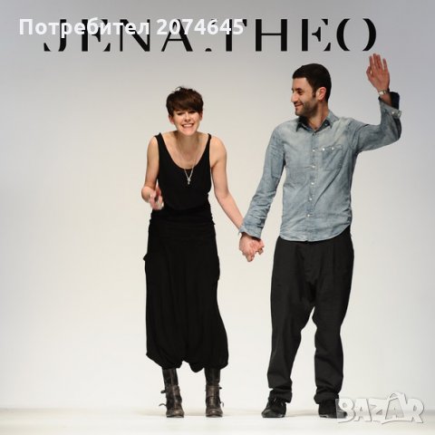 JENA THEO дизайнерски панталон XXS/100% коприна, снимка 7 - Панталони - 22947884