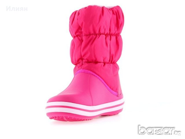 Crocs Puff Boot K Cdy Pink, снимка 4 - Детски боти и ботуши - 19814957