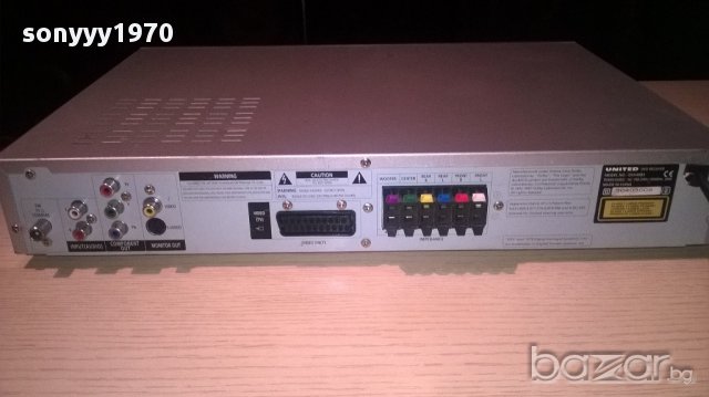 united dvh4083-dvd receiver-6chanel-внос швеицария, снимка 12 - Ресийвъри, усилватели, смесителни пултове - 12332591