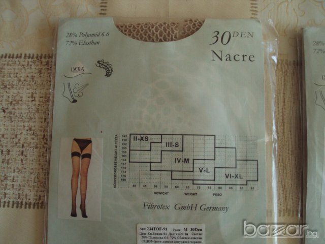 Дамски чорапи ситна мрежа , снимка 4 - Бельо - 13010191