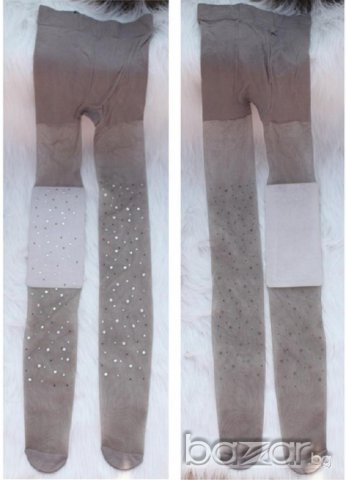 Дамски чорапогащник с камъни камъчета диаманти диамантчета различни цветове, снимка 5 - Бельо - 9469628