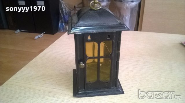 Фенер-метален-17х10х10см-внос швеицария