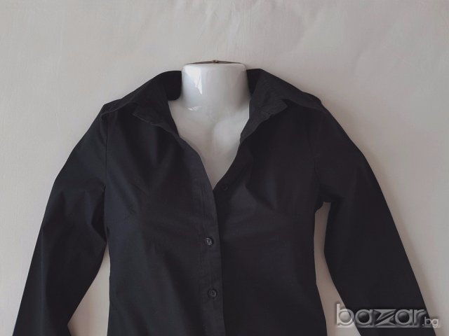 Units, черна риза, размер 36 , снимка 4 - Ризи - 18480580