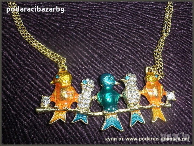 КОЛИЕ-ПТИЦИ НА КЛОНЧЕ       , снимка 1