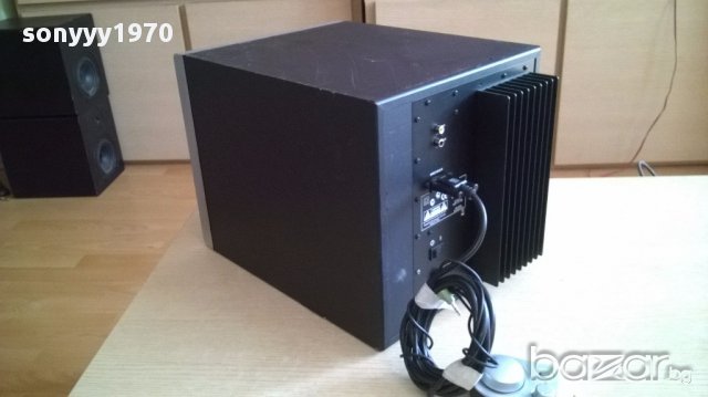 SOLD OUT-Logitech z-2300 subwoofer-40х30х30см-с усилвател-внос швеицария, снимка 4 - Тонколони - 17558537