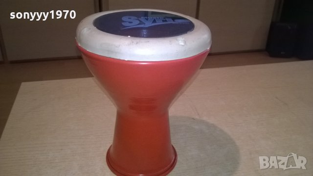 ТАРАМБУКА-МЕТАЛНА-нова от сирия-СИНЯ/ЗЕЛЕНА/ЧЕРНА, снимка 5 - Ударни инструменти - 25769011