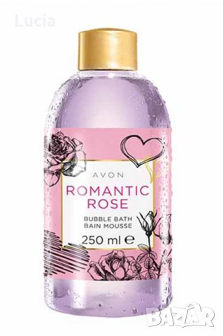 Пяна за вана с ухание на Romantic Rose 250 мл. от Avon, снимка 1 - Козметика за тяло - 22525768