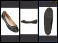 нови черни балеринки естествена кожа внос от Франция, снимка 1 - Дамски ежедневни обувки - 13973687