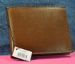 "Livergy"  Mens Brown Real Leather Wallet, снимка 1 - Портфейли, портмонета - 25156572