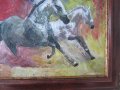Автентична картина "Коне", снимка 3