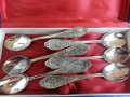 руски посребрени лъжички , снимка 8