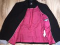 Дамско сако BERSHKA оригинал, размер L, черно с цикламен хастар , НОВО!!, снимка 2